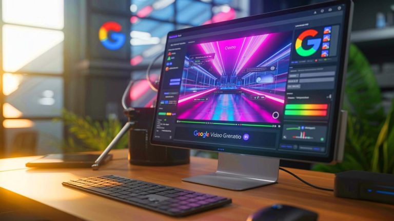 Illustration de l'accès gratuit à l'outil vidéo Veo 3 de Google pendant un week-end.