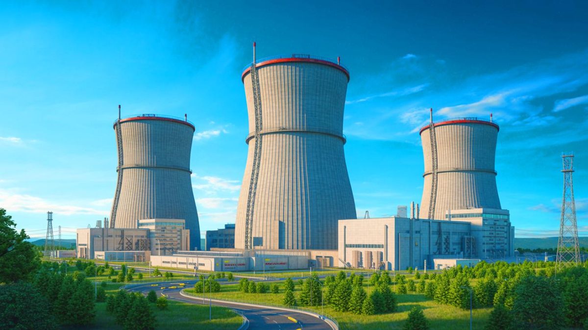 Illustration de la modernisation des réacteurs VVER-1000 de la centrale de Kozloduy en Bulgarie par Framatome.