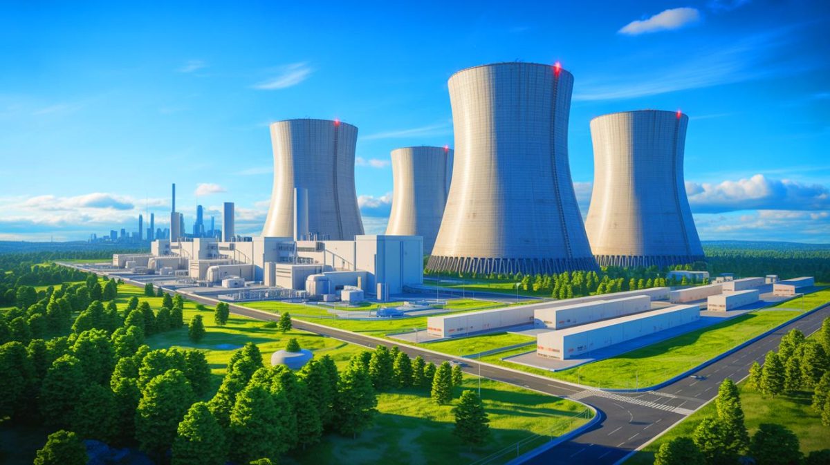 La France alerte sur l’explosion du nucléaire : « 200% d’augmentation » qui menace notre avenir énergétique Illustration de la relance du secteur nucléaire par le Royaume-Uni et les États-Unis.