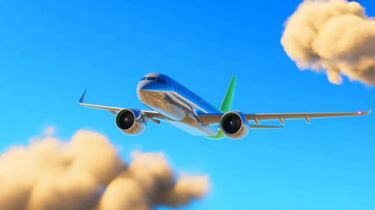 Illustration de l'ascension du C919 chinois dans le secteur aéronautique mondial.