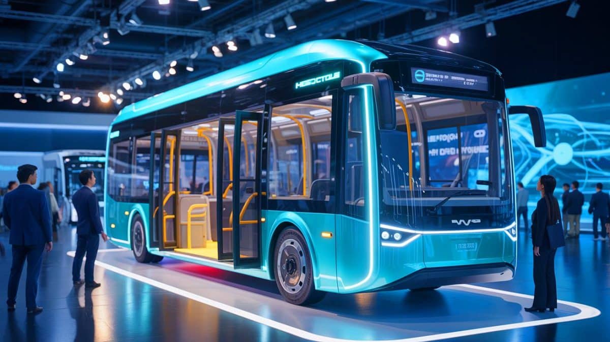 « C’est pire que prévu » : le compresseur électrique français vous bouleverse (et il est déjà chez vous) Illustration de la présentation du compresseur électrique de Valeo au salon Busworld Europe.
