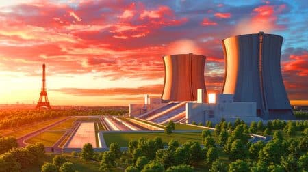 Illustration de l'utilisation potentielle des fonds du Livret A pour financer de nouveaux réacteurs nucléaires en France.
